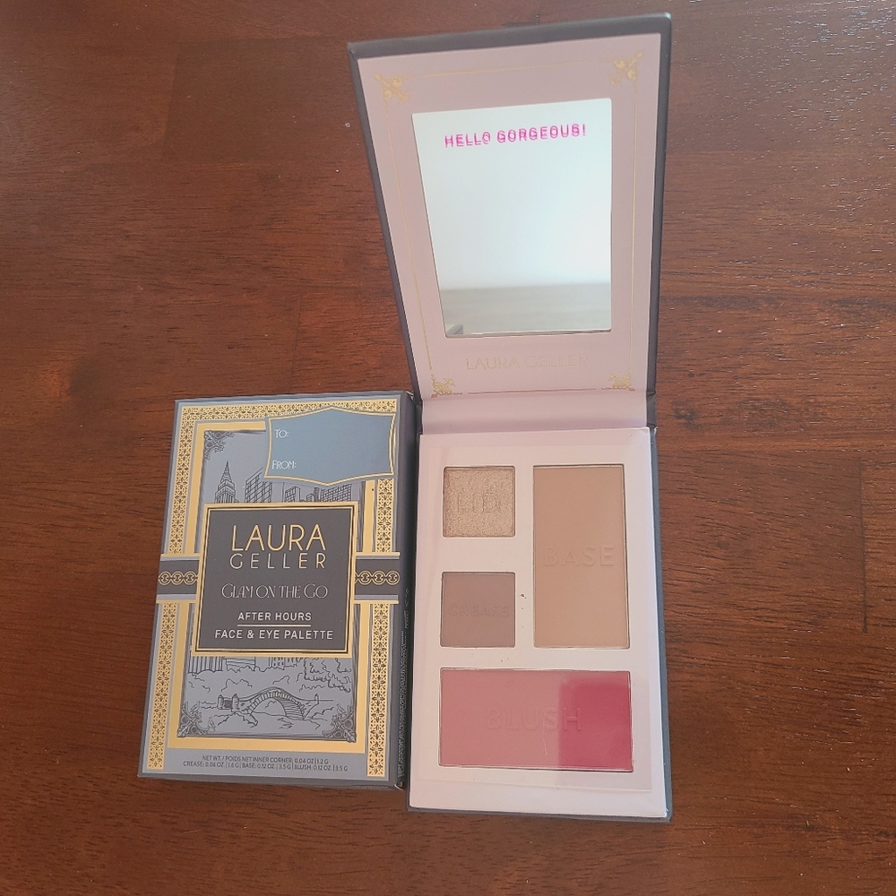 Laura Geller Glam On The Go, After Hours  Face & Eye Palette, NEW LTD Edition